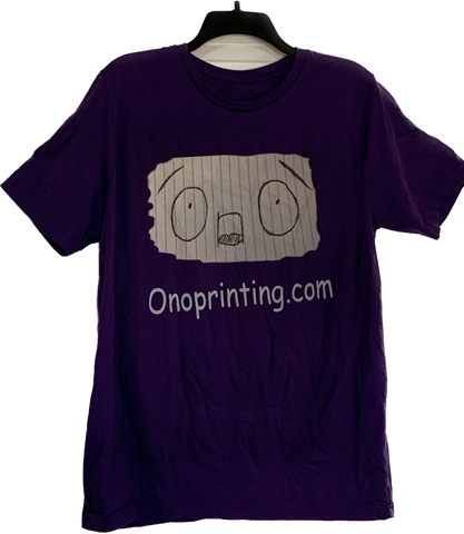 Classic Unisex T-shirt with Exclusive Onoprinting "Shocking" Sketching Design